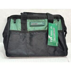 Masterforce 12" Tool Bag Heavy Duty 1680D Organizer Tote NWT 246-3228